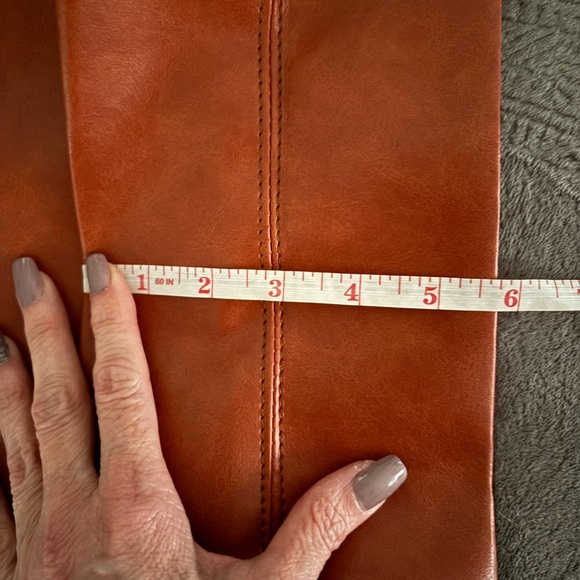 NWOT Grace’s Bags Women's Tote - Smooth Toffee - Picture 7 of 12